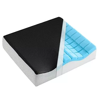 4 Inch Extra Thick Seat Cushion Dual Layer Memory Foam Chair Cushions Comfo • $37.96