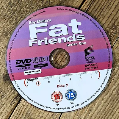 Fat Friends: Season/Series 1 (DVD) Vintage Drama ~ Kay Mellor ~ DISC ONLY • £6.50