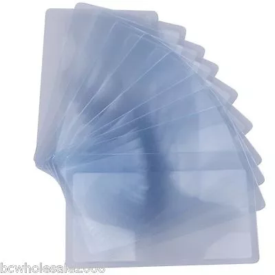 Wallet Magnifier Credit Card Sized Magnifying Lenses - 3X Magnification 12 PACK • $8.99