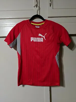 PUMA X VOLVO OCEAN RACE Yachting Sailing Jersey Shirt Red Mens Size Small • $24