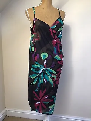 £9.99 • Buy Bnwt Ladies Wrap Beach Dress One Size 10 12 14 16 By Saress
