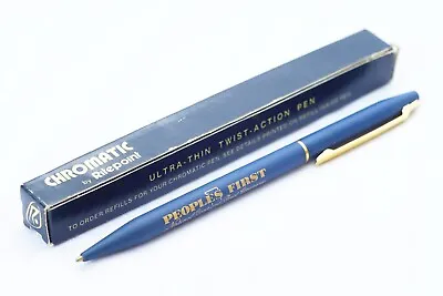 Peoples First Bank NOS Advertising Vintage Chromatic Ballpoint Pen • $15