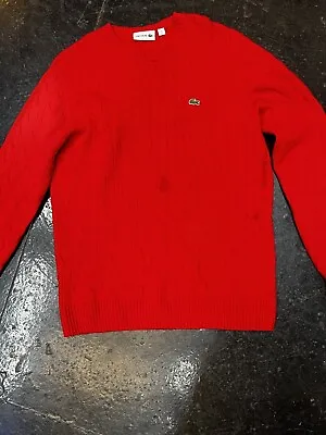 Lacoste Mens Cardigan Large Rare Vintage  • £20