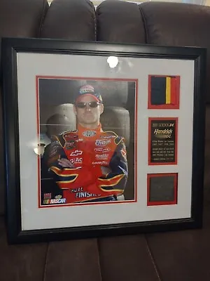 Jeff Gordon Framed Race-Used Tire & Suit Limited /324 Mounted Memories 22 X 23 • $125