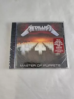 Metallica Master Of Puppets CD Brand New Sealed • $17.50