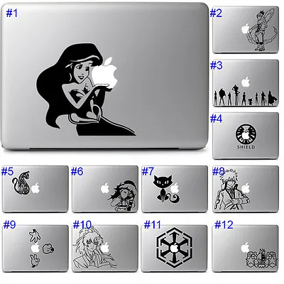 Laptop Macbook Air Pro Decal Transfer Sticker Mod Anime Cartoon Characters • $11.84