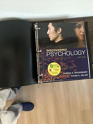 Discovering Psychology 8th Edition (Loose-Leaf With Binder) • $5
