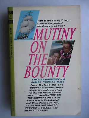 1962 Movie Tie-In Paperback - Mutiny On The Bounty Brando • $8.99