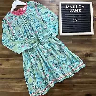 Matilda Jane Friends Forever Fern Dress 12  • $35