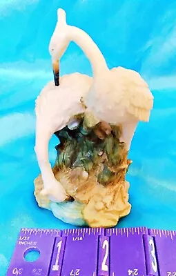 Nice!  Egret Pair White Bird Figurine K's Collection • $13.69