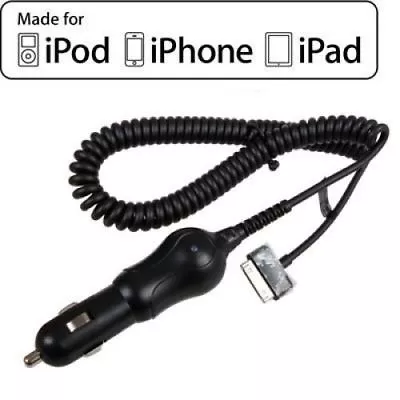 🚗 NEW HIGH QUALITY RAPID DC CAR CHARGER For VERIZON APPLE IPHONE 4 4S 4G 4GS • $10.14