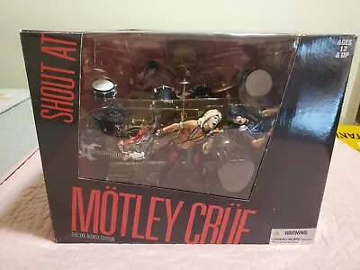 MCFARLENE Toys Motley Crue Shout At The Devil Box Set *COMPLETE* *NEW* *SEALED* • $400