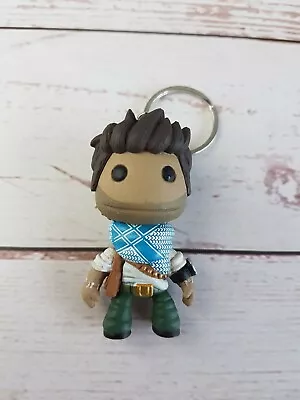 £5.99 • Buy Nathan Drake Uncharted 3 Sackboy Little Big Planet Keyring PlayStation Brand New