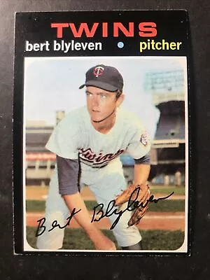 Bert Blyleven 1971 Topps Vintage Baseball Card #26 ROOKIE RC SP SHARP!! Twins  • $1.99
