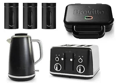 £199.99 • Buy Breville Ultimate Sandwich Maker With Electric Kettle And Toaster Storage Set