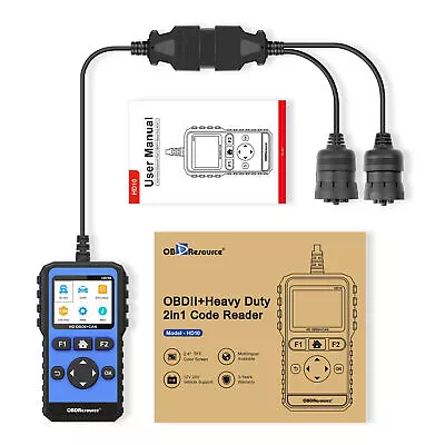 Diesel Handheld Diagnostic Scanner Truck Scan Tool For SCANIA BENZ MAN VOLVO • $119