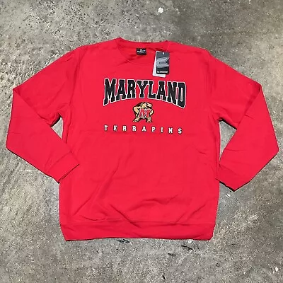 Maryland Terrapins Crewneck Men’s Sweatshirt NCAA Colosseum Athletics XL • $16.78