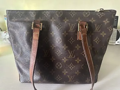 Louis Vuitton Brown Leather Handbag • $130