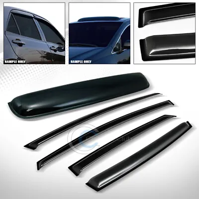 For 12-17 Focus MK3 Smoke Curvy Style Shade Window Visors W/38.6  Sunroof Guard • $43.95