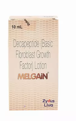 Melgain Decapeptide Stimulates Pigmentation Lotion Vitiligo/white Patches 10 Ml • $51.75