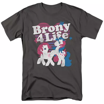 My Little Pony T-Shirt Brony 4 Life Charcoal Tee • $22.49