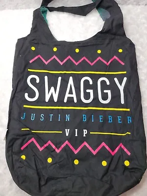 £9.78 • Buy Justin Bieber Concert VIP Tote Bag Reversible 