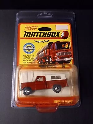 Matchbox Superfast #6 Ford Pickup In Blister Pack • $174