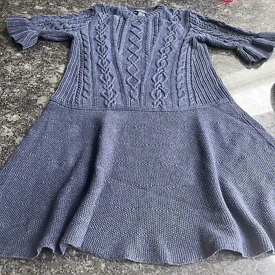 £1.99 • Buy Girls Navy Blue Polo Ralph Lauren Knit Dress LG Age 12-14