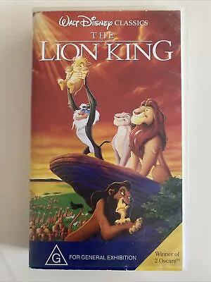 Walt Disney Classics ~ The Lion King VHS VINTAGE VIDEO TAPE MOVIE • $7.76