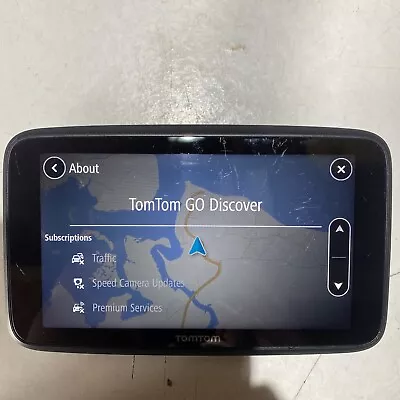 Tomtom GO Discover 6 Inch Sat Nav GPS Satellite Navigation UK EUROPE • £99.99