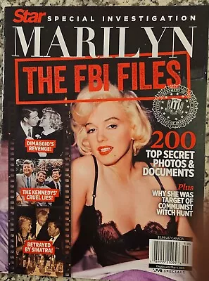 Marilyn Monroe The Fbi Files  - Hoover Star Special Investigation May2015 Exc • $22