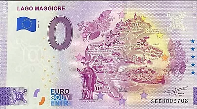 Ticket 0 Euro Lago Maggiore Italy 2022 Number Various • £5.46