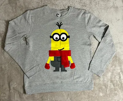 New Despicable Me Minions Fun Christmas Shirt Ugly Sweatshirt Size M • $20