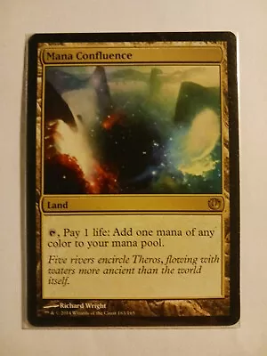 Mtg Mana Confluence LP/NM Journey Into Nyx 163/165 Rare Land Card • $29