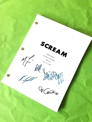 SCREAM Movie Memorabilia Script Horror Movie Script • $24.99