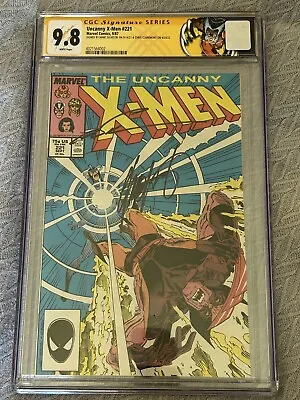 Uncanny X-Men 221 CGC 9.8 (First Mr. Sinister) Signed By Claremont & Silvestri • $800