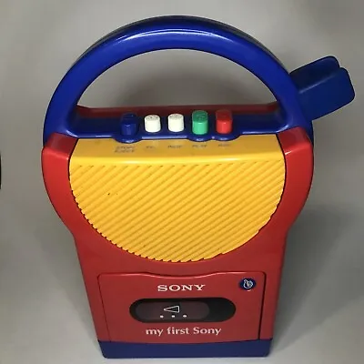 SONY  My First Sony Cassette Tape Recorder Player Model TCM-4500  NO MICROPHONE • $20