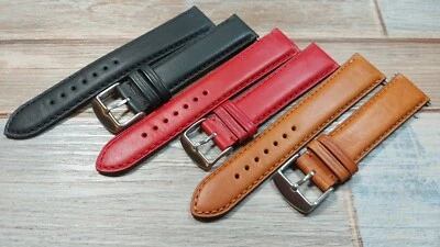 £11.99 • Buy  The Paddington  Oiled Italian Calf Leather Watch Strap. 4.5mm Padding.