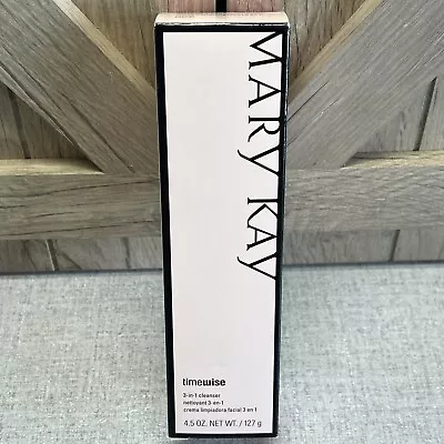 Mary Kay Cleanser TimeWise 3-in-1 Normal To Dry Skin 4.5 Oz 026940 Discontinued • $21.50