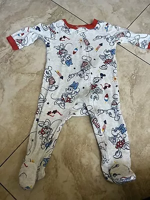 Disney Fourth Of July Sleeper/Pajamas • $9