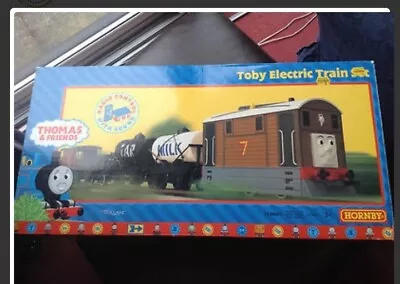 Hornby 00 OO Thomas And Friends Toby Electric Train Set R9044 With Sound  • £110