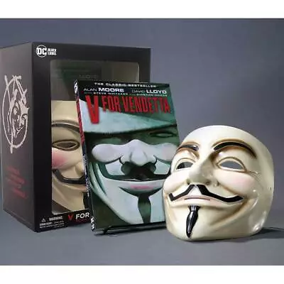 V For Vendetta Book And Mask Set DC Comics • $27.99