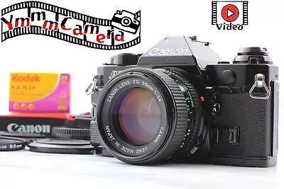 [Near MINT] Canon AE-1 Program SLR 35mm Film Camera New FD NFD 50mm F1.4 JAPAN • £181.94