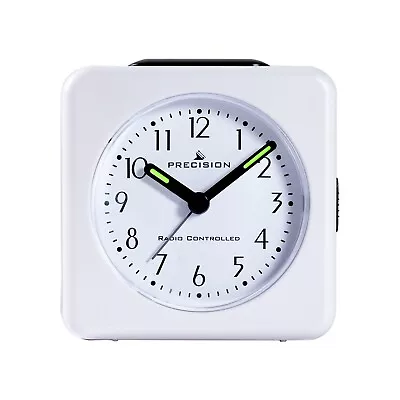 Precision Radio Controlled Analogue Crescendo Table Alarm Clock AP020 • £14.99