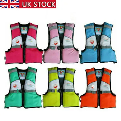 Kids Swim Life Jacket Float Vest Swimming Pool Sport Buoyancy Aid Child Water • £18.49