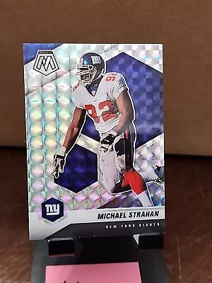 2021 Panini Mosaic Michael Strahan Silver Mosaic Prizm #150 New York Giants • $0.99