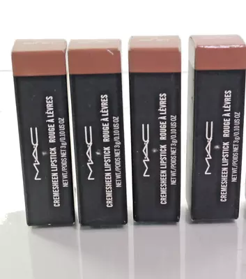 4 MAC Cremesheen Lipstick FULL SIZE   IN THE RIGHT NOTE(NUDE COLOR) Authentic • $99.99