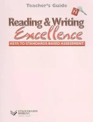 Steck-Vaughn Reading  Writing Excellence: Teachers Guide  (L - VERY GOOD • $7.96