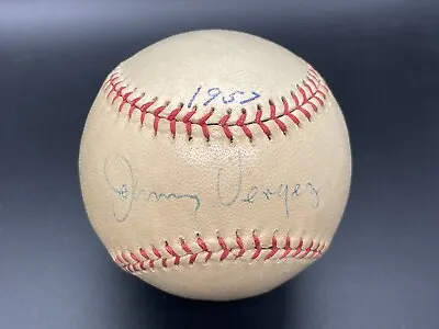 Johnny Vergez  1933 Goudey New York Giants Star  Signed Autographed Baseball PSA • $499.99