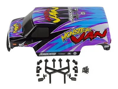 Team Associated - MT12 Monster Van Body Set Painted • $49.30